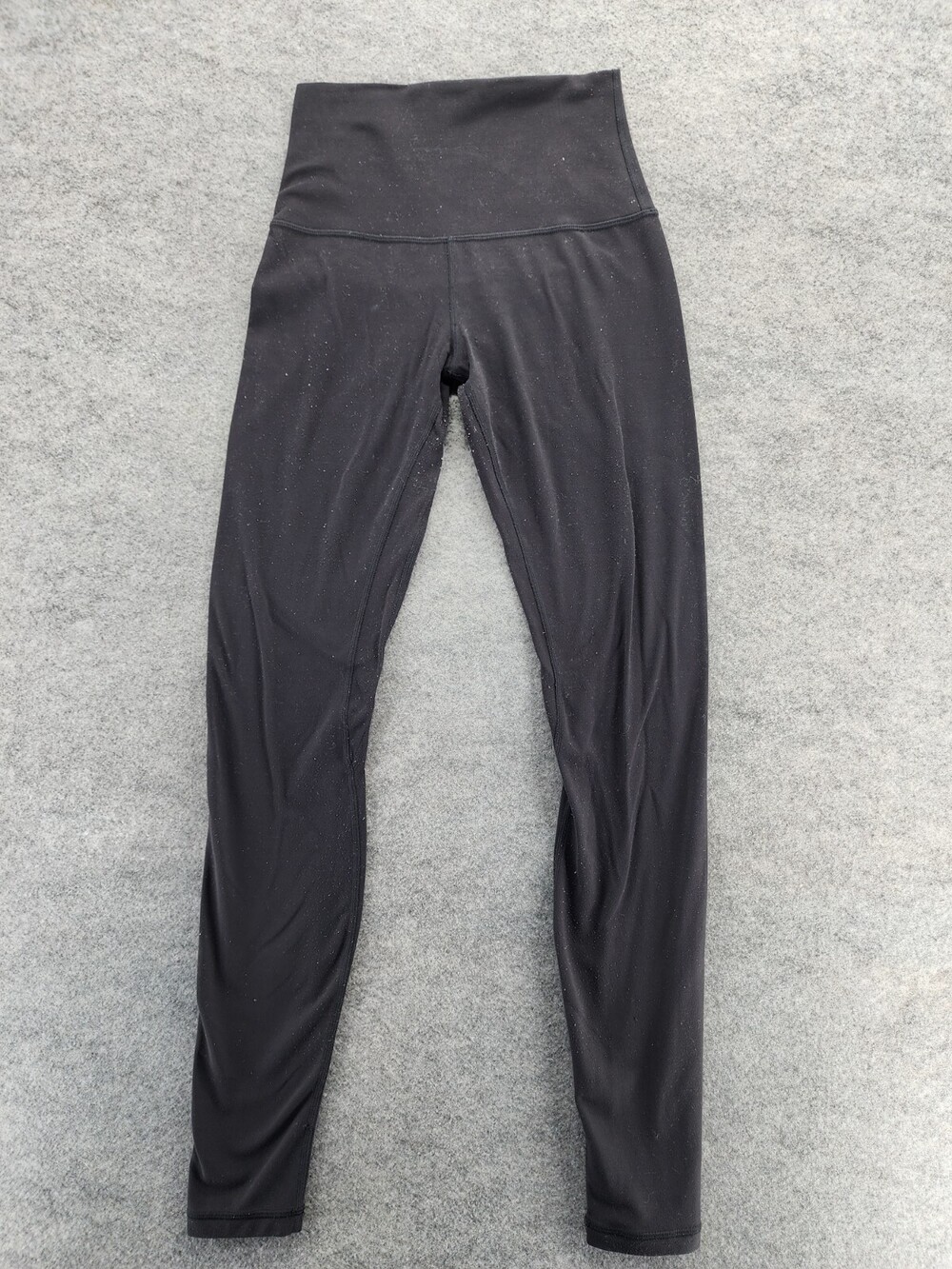 Lululemon Leggings Womens 4 Activewear Black Mid Rise Capri